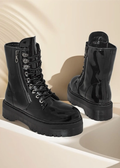 Les bottines pour femmes de Royalfashion sont des workery Fezolio