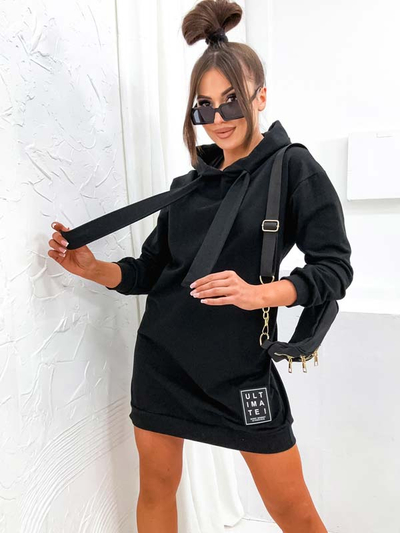 Royalfashion Mini robe chemisier pour femme