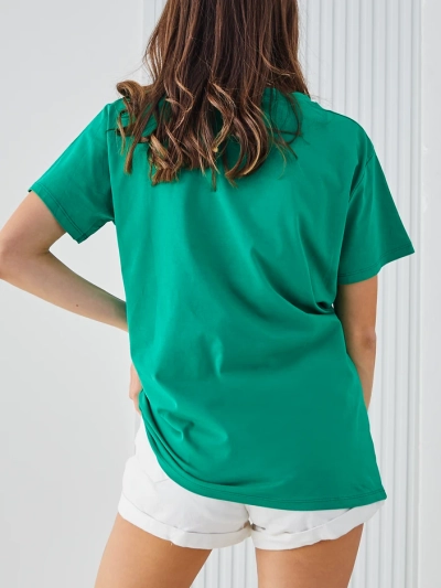 Royalfashion T-shirt en coton pour femmes Plus en Plus