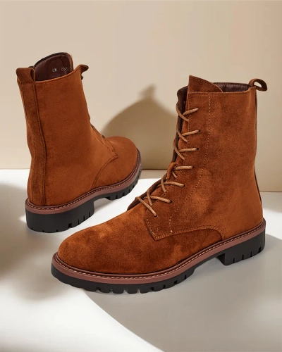 Bottines à lacets pour femmes Royalfashion Gosop