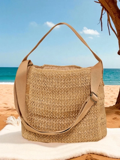 Royalfashion Grand sac en paille pour femmes Nysa Ariadne
