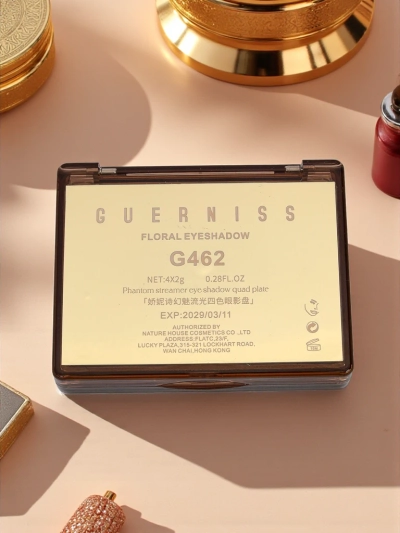 Guerniss Palette de 4 Fards à Paupières Pailletés Chocolate Fudge