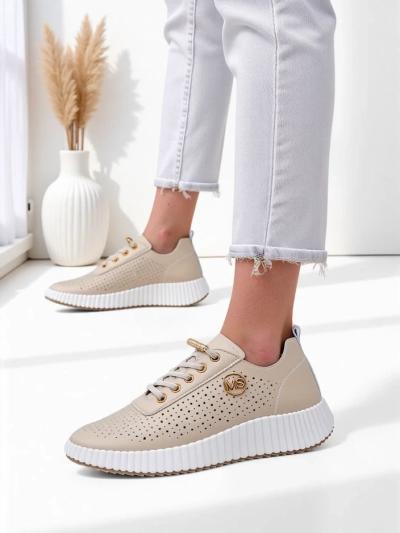Royalfashion Baskets sportives à lacets pour femmes Jovenes
