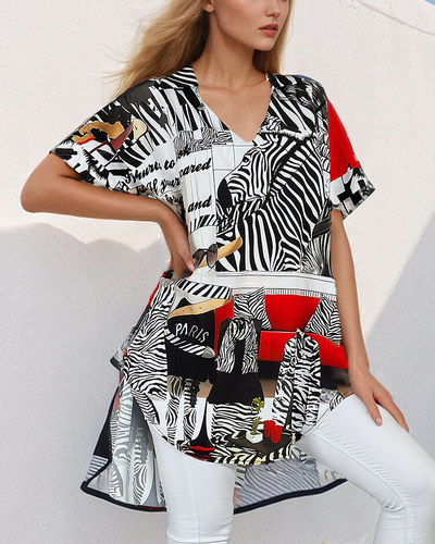 Royalfashion Tunique à motifs pour femme