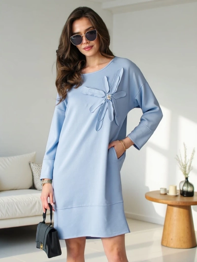 Royalfashion Robe en tissu femme