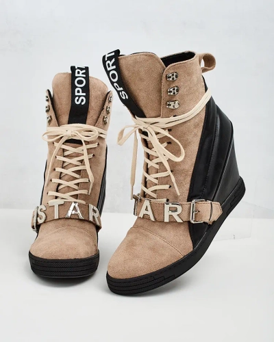 Royalfashion bottines Ronii à talons pour femmes