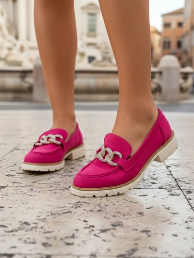 Royalfashion Élégantes mocassins femmes Bornello