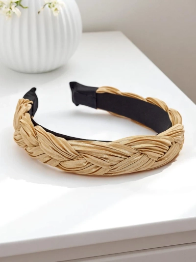 Royalfashion Serre-tête tressé gaufré Nina