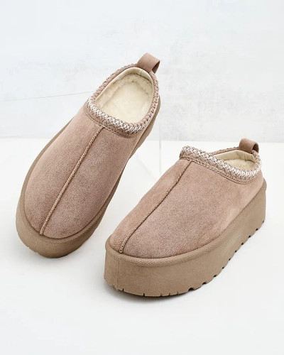 Royalfashion Bottes courtes Zommy a'la pour femmes Bottes de neige
