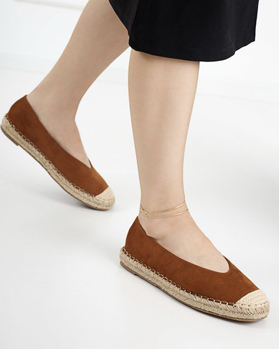 OUTLET Espadrilles femme marron Lalina - Chaussures