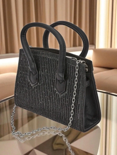 Royalfashion Pochette pour femme avec zircons Seren Voux