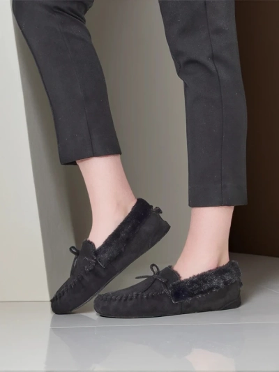 Mocassins pour femmes Royalfashion avec fourrure Ahtikes