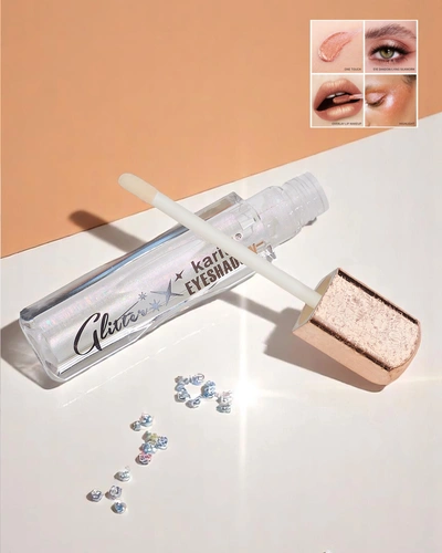 Ombre à paupières liquide scintillant en couleur Perle