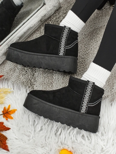 Bottes courtes de style bottes de neige pour femmes Althea