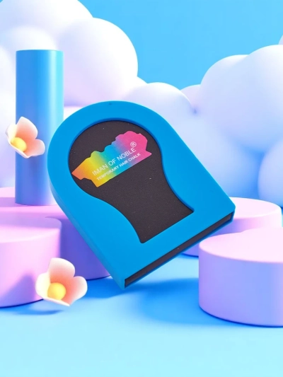 Craie de coloration pour cheveux bleue