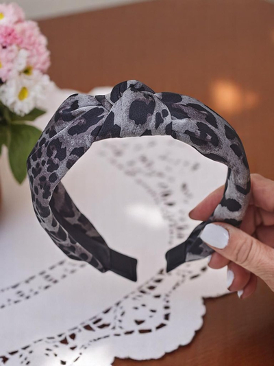 Royalfashion Bandeau cheveux style imprimé léopard Lea