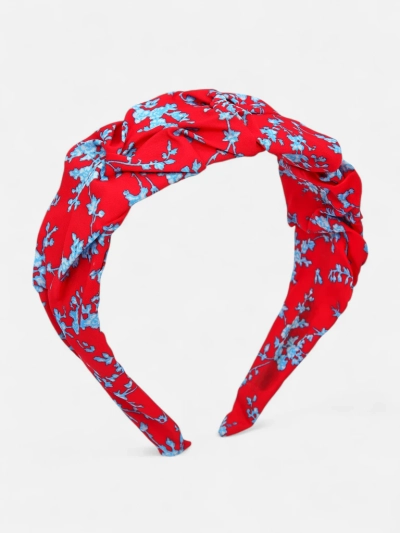 Royalfashion Bandeau à cheveux avec fronces et imprimé