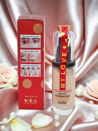 Karité Fond de Teint Matifiant Vanille Nude