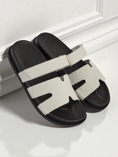 Royalfashion Pantoufles pour femmes en cuir écologique ReppiFlex