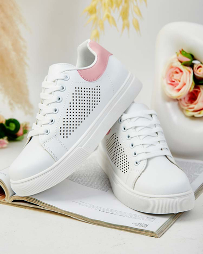 Royalfashion Chaussures de sport en cuir écologique pour femme Lafatta