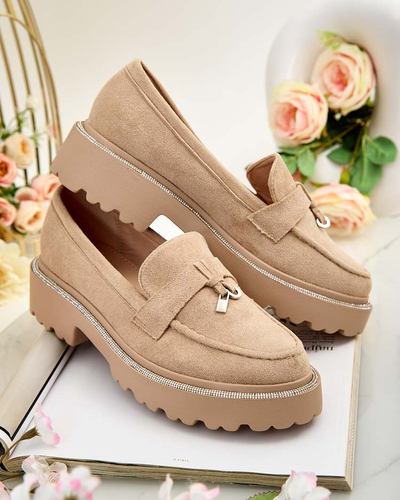 Royalfashion Mocassins pour femme avec zircons Ali