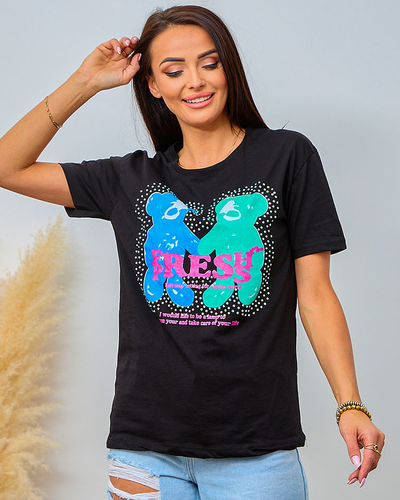 Royalfashion T-shirt imprimé pour femme