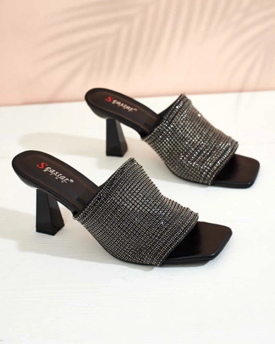 Royalfashion Sandales à talon aiguille Domis pour femme