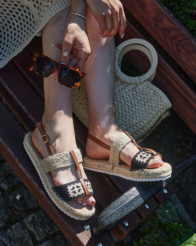 Royalfashion Sandales Hermone pour femme