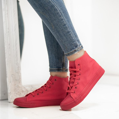 Sneakers classiques Laurette framboise - Chaussures 1