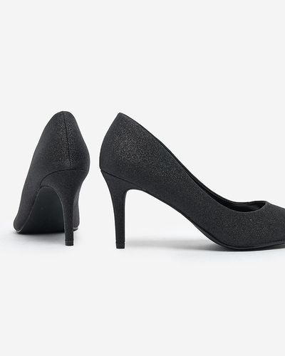Royalfashion Escarpins à talon aiguille pour femme avec paillettes Matomliso