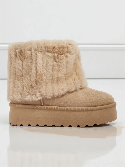 Bottes de neige pour femmes avec fourrure Irelle