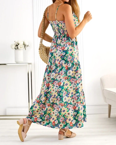 Royalfashion Robe midi en coton pour femme