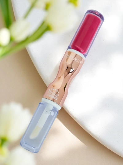 Rouge à lèvres et gloss transparent 2-en-1 Ruby Neuf