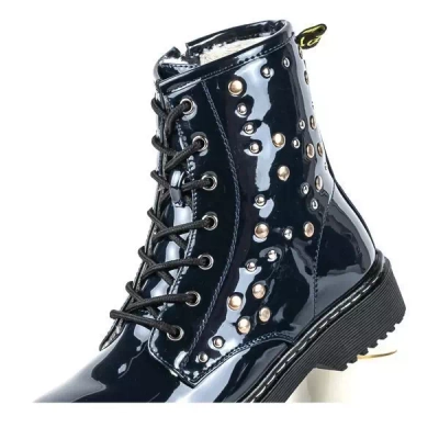 OUTLET Sacs enfant laqué bleu marine Ethna- Chaussures