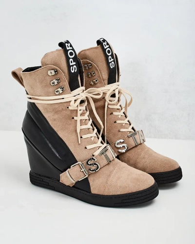 Royalfashion bottines Ronii à talons pour femmes