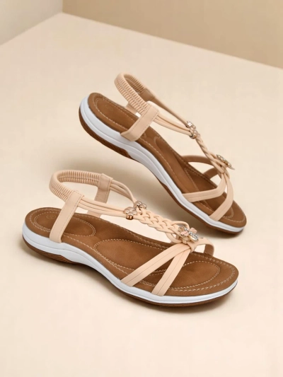 Royalfashion Sandales ornées pour femmes Fiacco