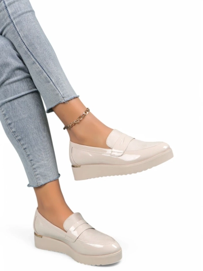 Mocassins Patents Royalfashion pour Femmes Afidale