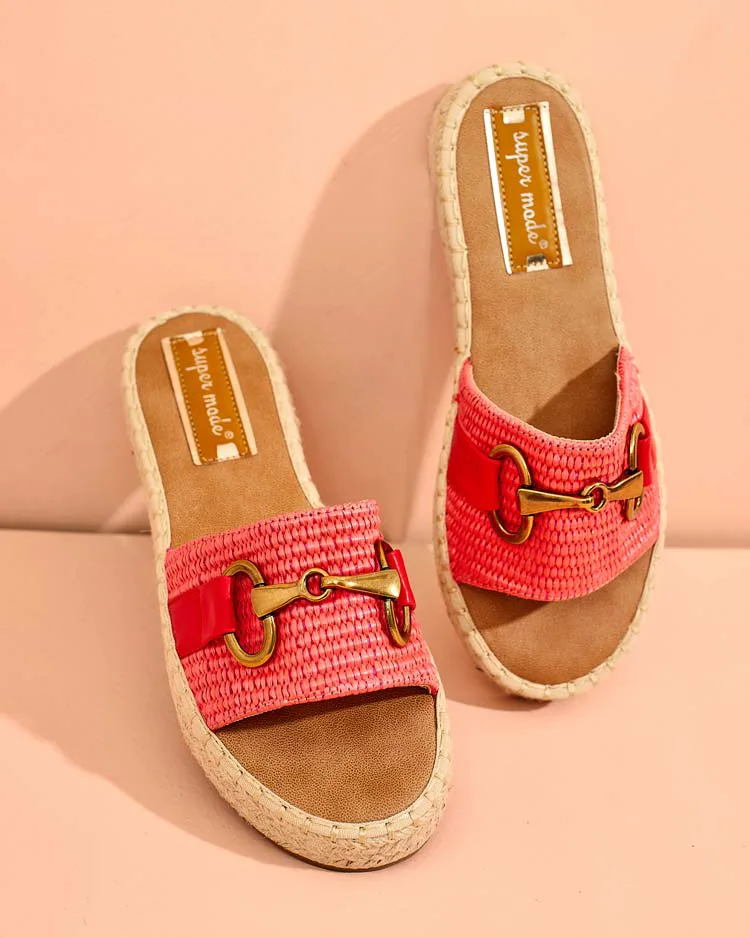 Royalfashion Tongs décoratives Abic pour femme