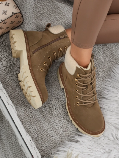 Bottines de randonnée fourrées Tessara pour femmes