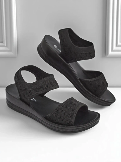 Royalfashion Sandales pour femmes à semelle épaisse Viva Flex II