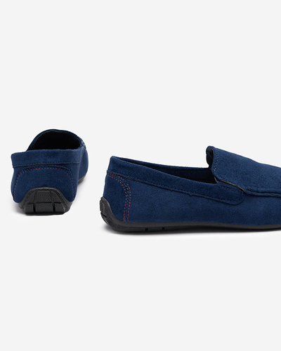 OUTLET Mocassins homme Serovi bleu foncé - Footwear