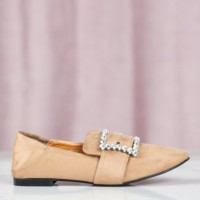Mocassins marron à décor Morandi - Chaussures 1