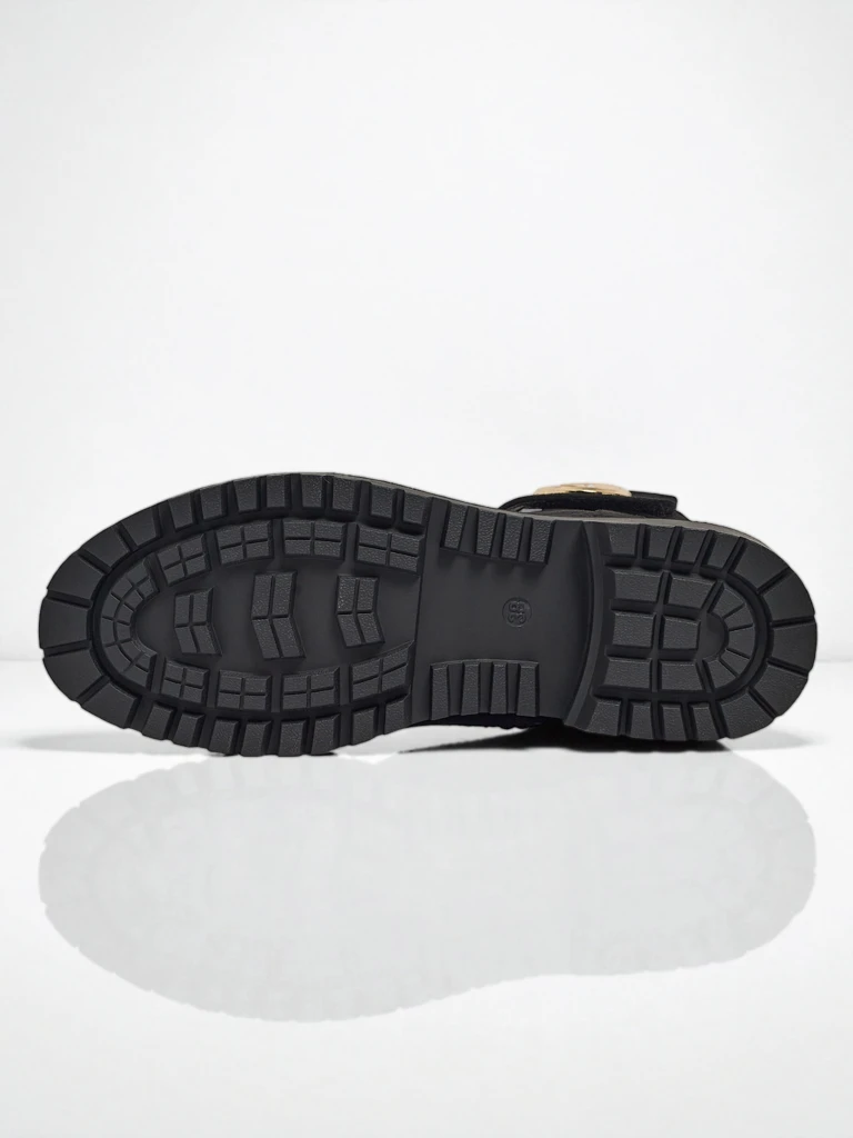 Bottines worker pour femmes avec décorations Lorice