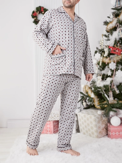 Pyjama homme Royalfashion avec imprimé