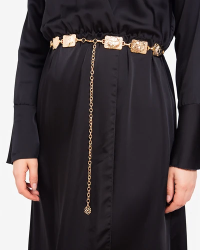 Ceinture en métal décorative Royalfashion pour femmes