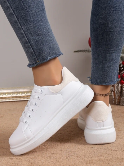 Royalfashion Baskets de Sport pour Femme Pefese