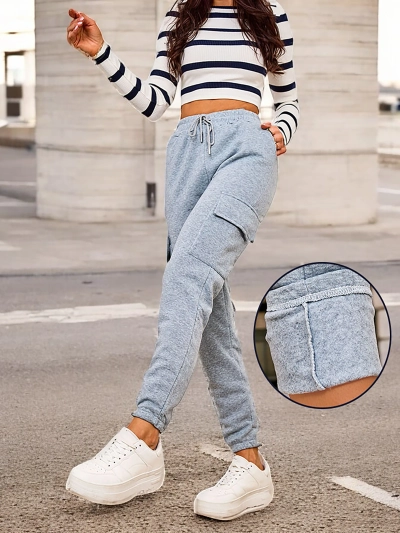 Royalfashion Pantalon de combat isolé pour femme