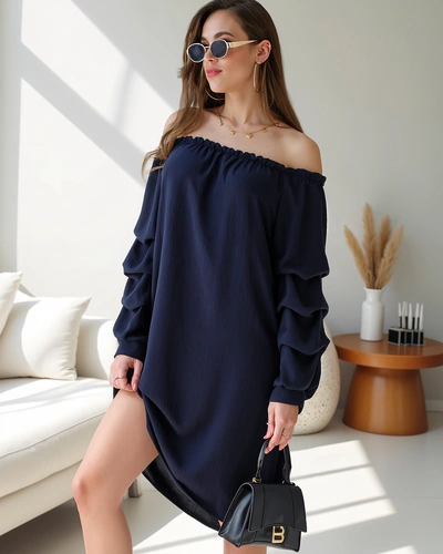 Robe femme Royalfashion Smooth à la espagnole avec volants