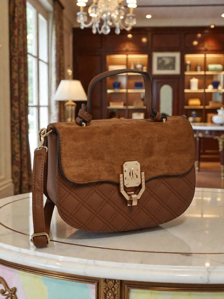 Petit sac à main pour femme en cuir écologique Sefia