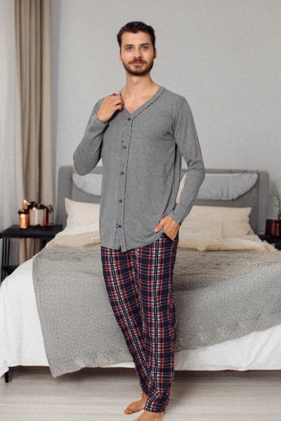 Pyjama en coton pour hommes de Royalfashion